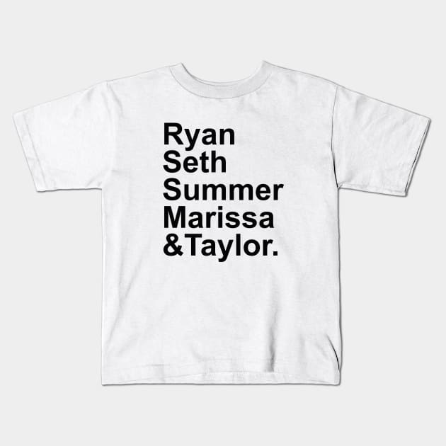 Names Kids T-Shirt by We Love Gifts